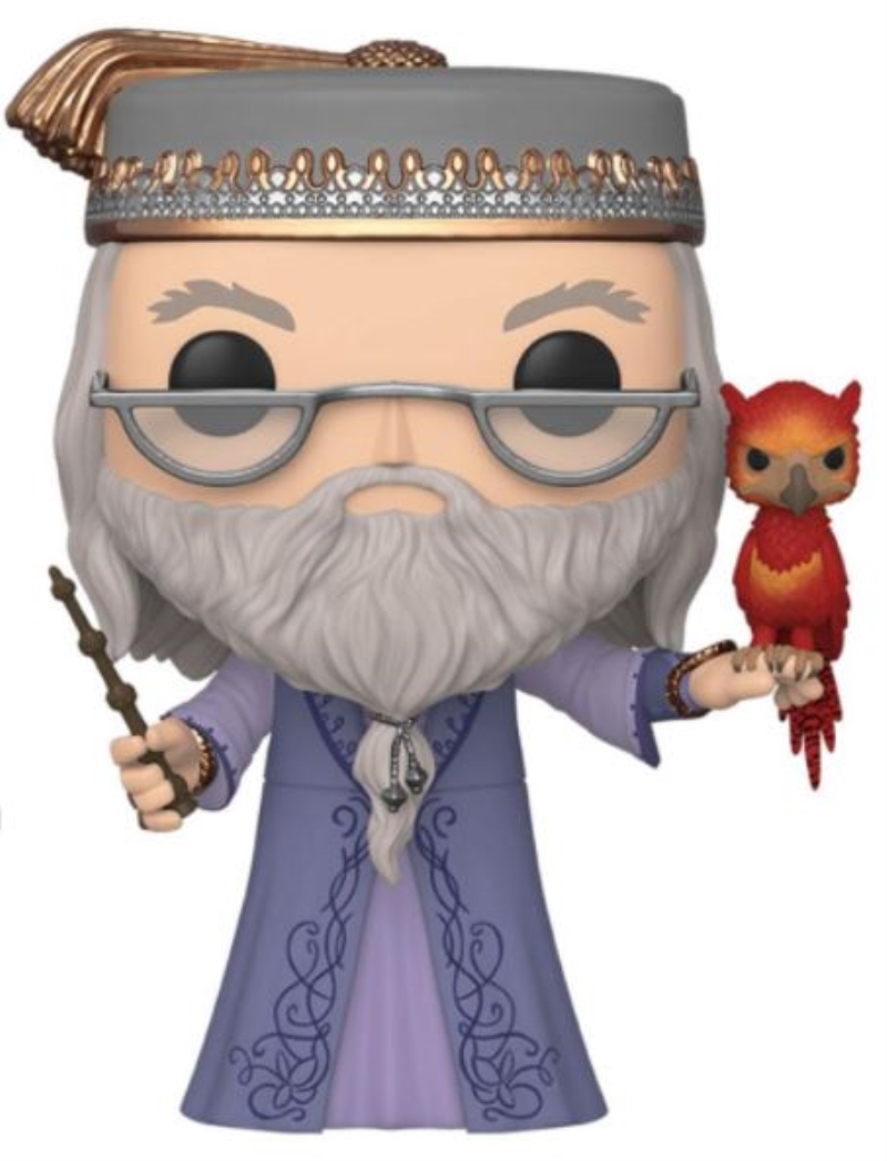 FUNKO ACTION FIGURES FUNKO POP HP: 10" DUMBLEDORE & FAWKES